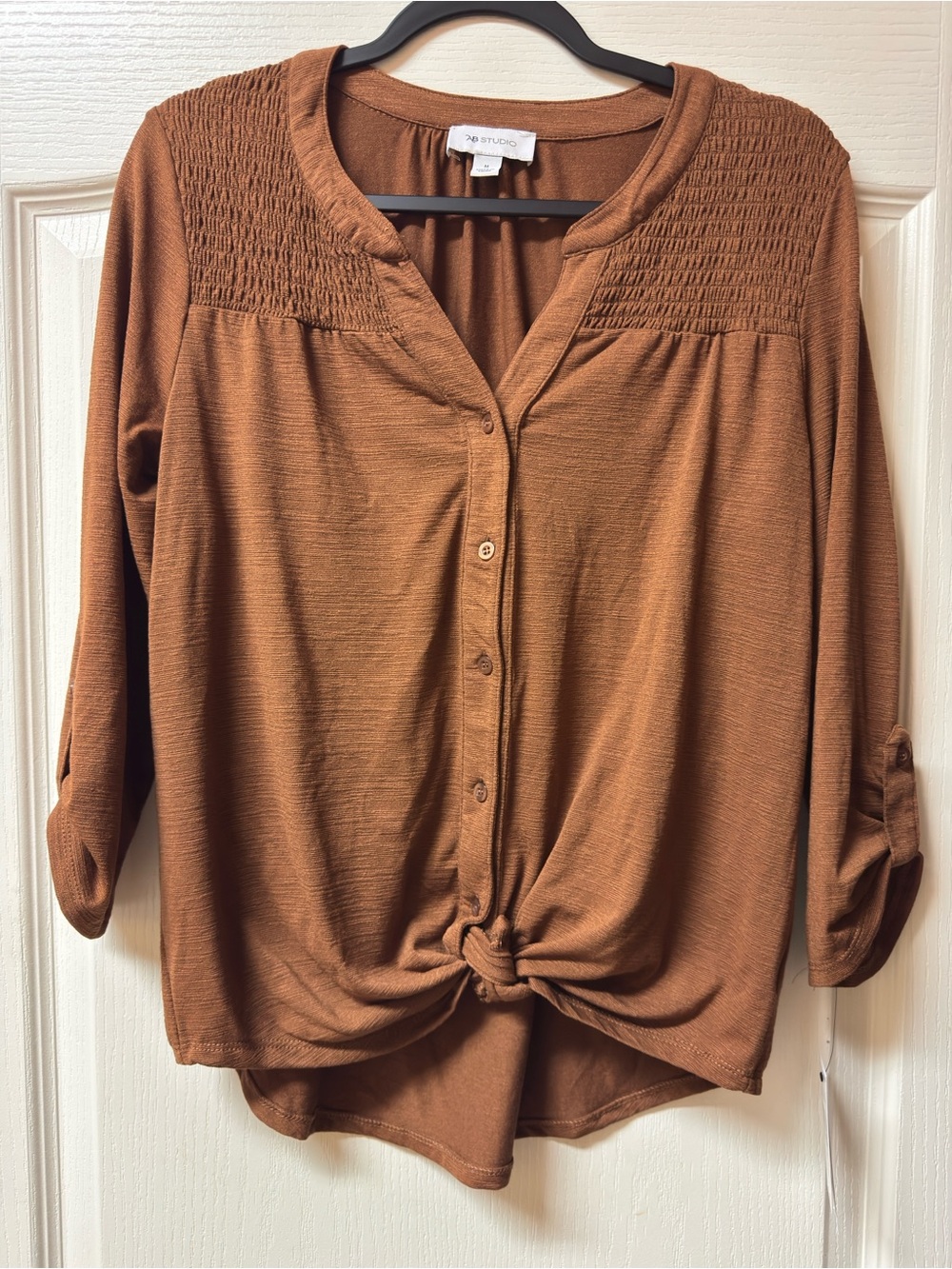 NWT Women’s Rust Brown Blouse